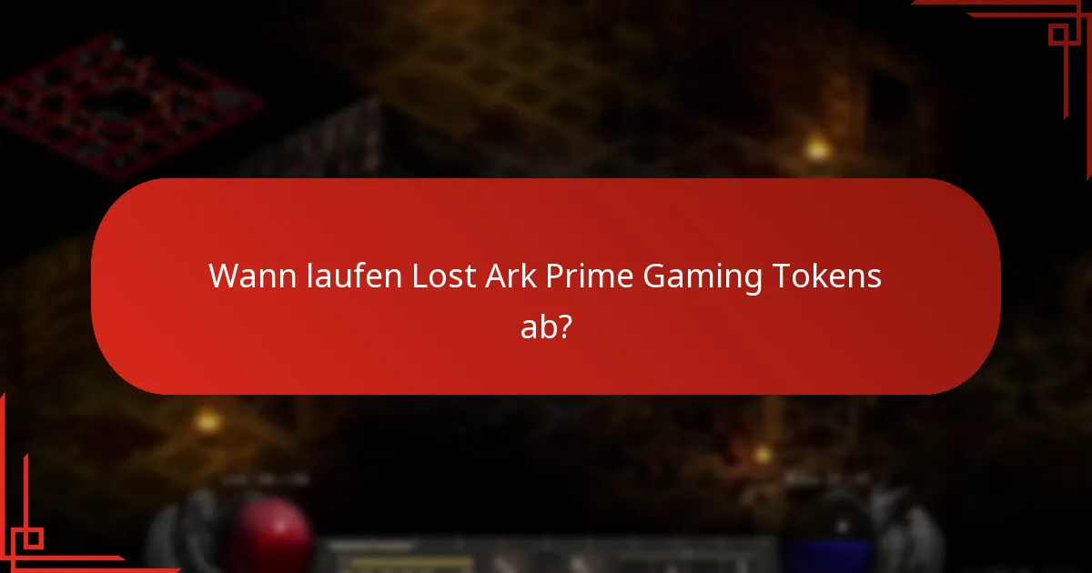 Wie verwendet man Lost Ark Prime Gaming Tokens?