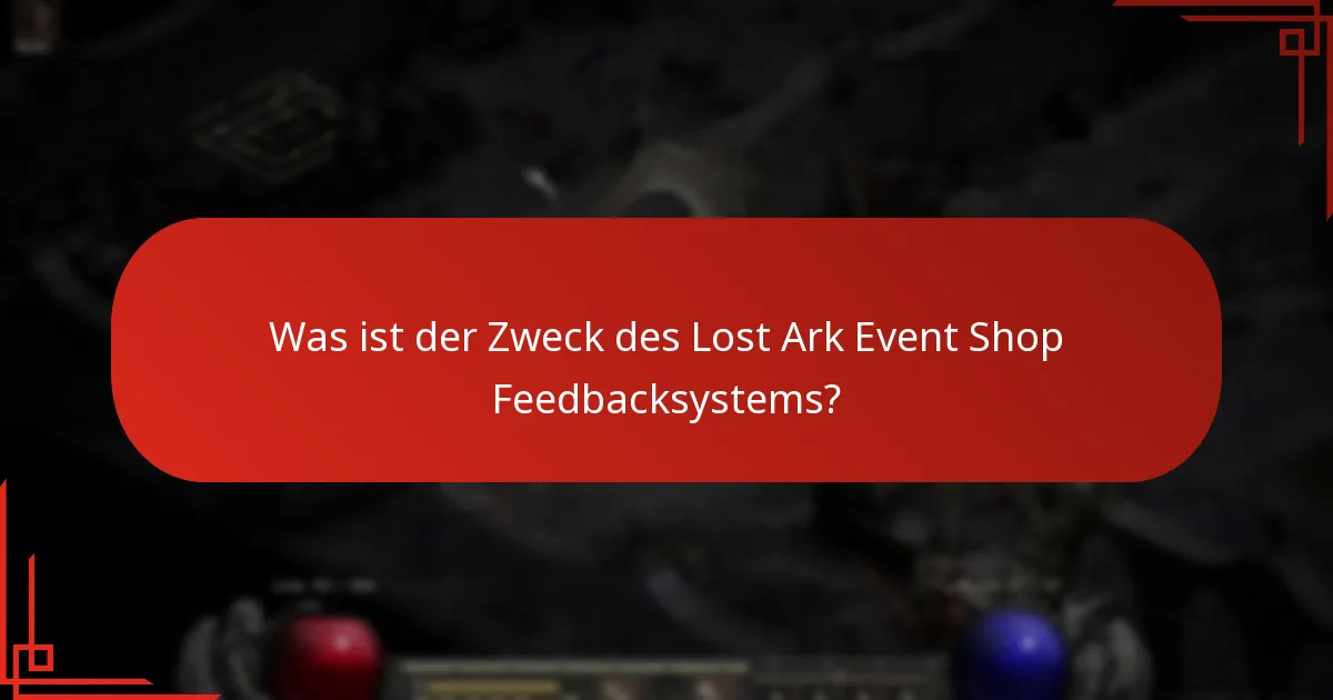 Wie können Spieler an Lost Ark Event Shop Umfragen teilnehmen?