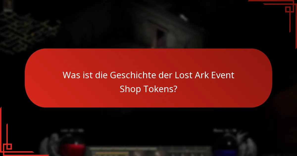Welche Trends sind bei Lost Ark Event Shop Tokens zu beobachten?