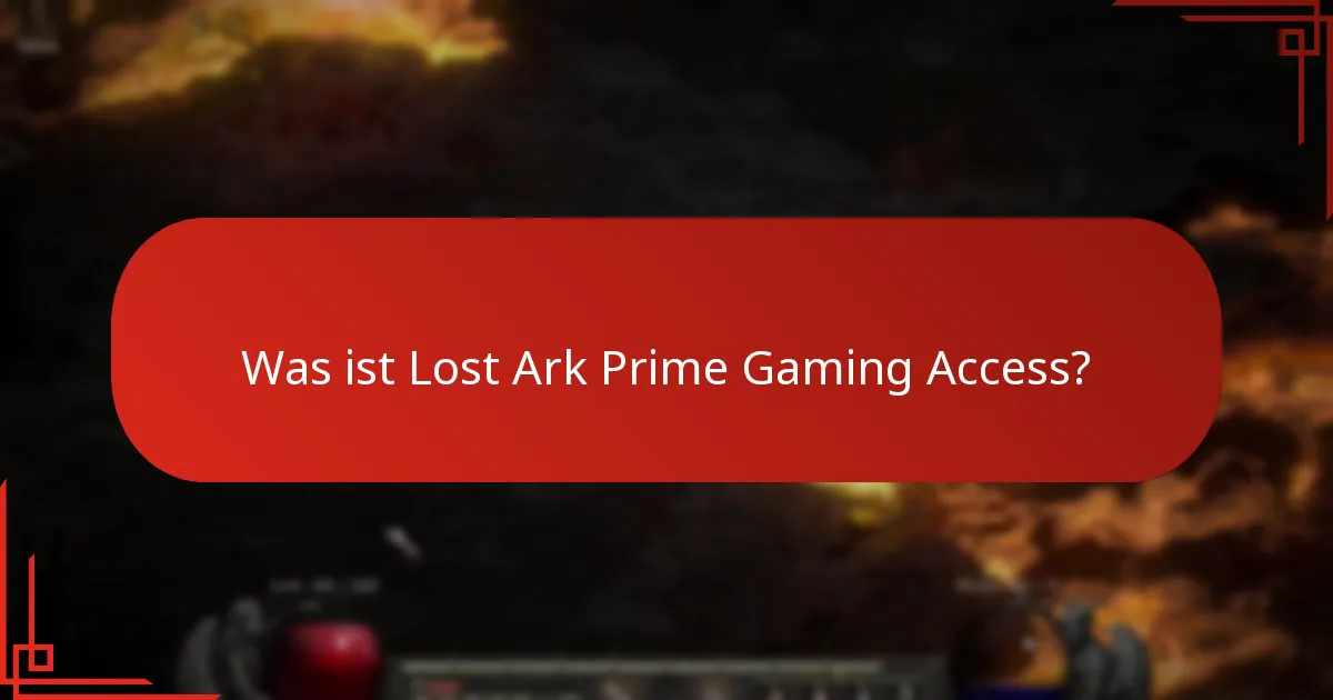 Wie verknüpfe ich mein Lost Ark-Konto mit Prime Gaming?