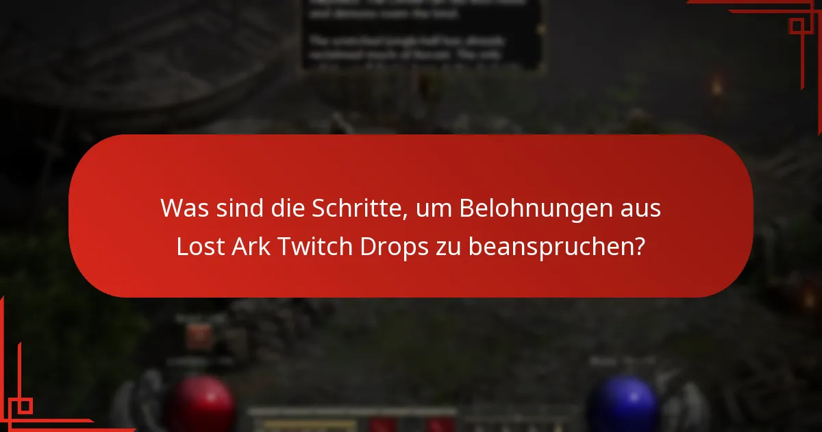 Welche Streamer nehmen an den Lost Ark Twitch Drops teil?