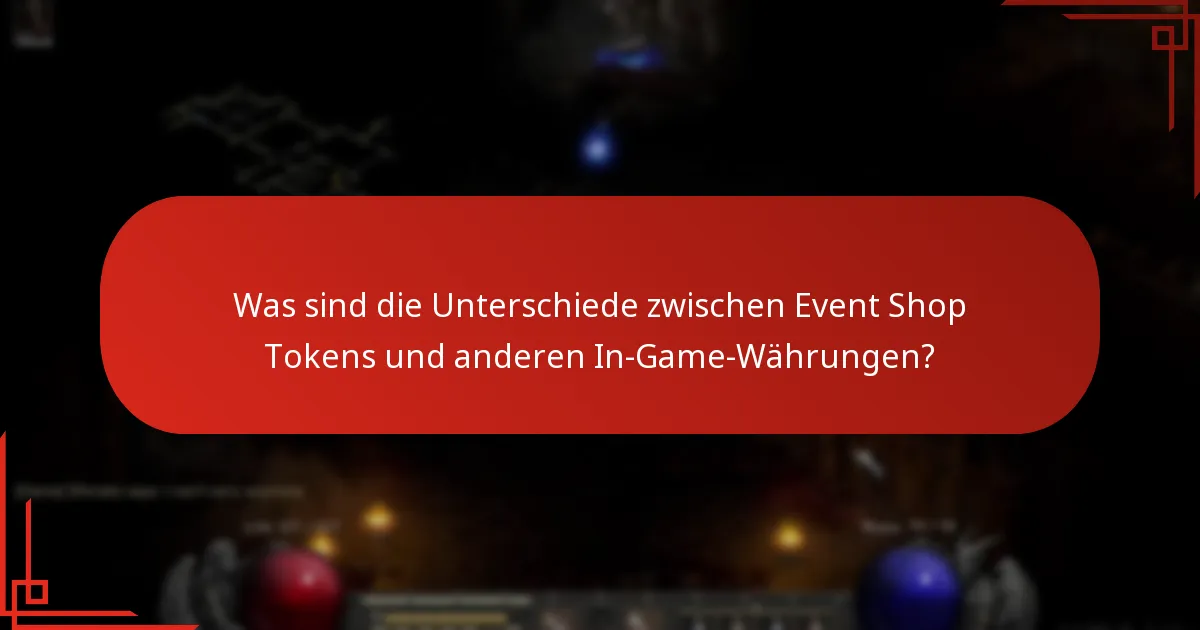 Was können Spieler mit Event Shop Tokens kaufen?