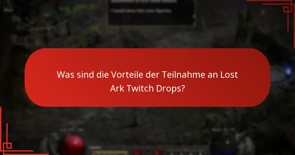 Welche Twitch-Streams nehmen an Lost Ark Drops teil?