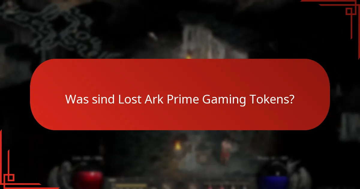 Wann laufen Lost Ark Prime Gaming Tokens ab?