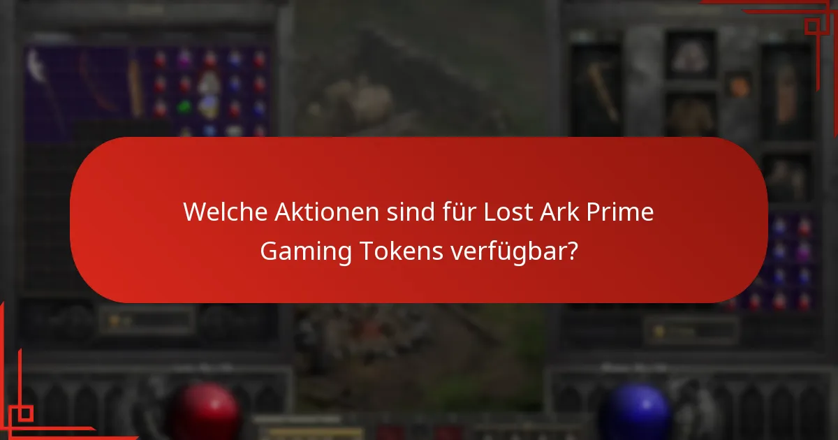Wie sammelt man Lost Ark Prime Gaming Tokens?