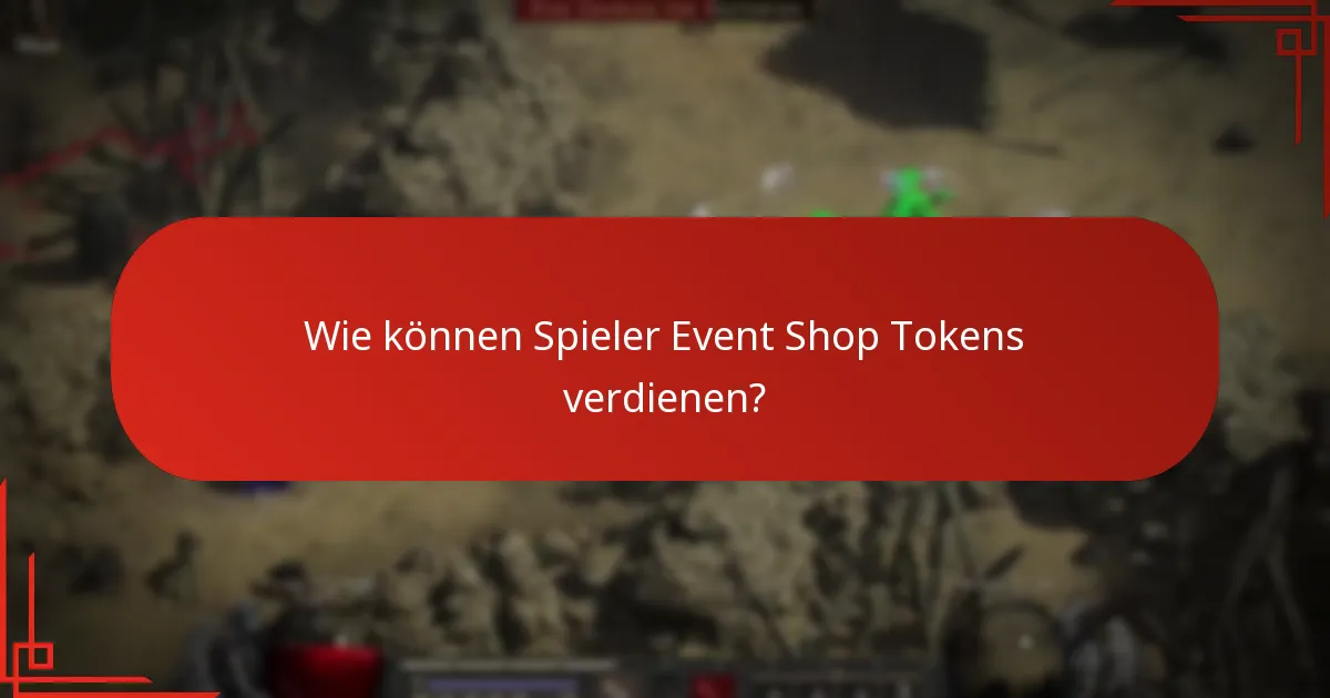 Wie löst man Event Shop Tokens ein?